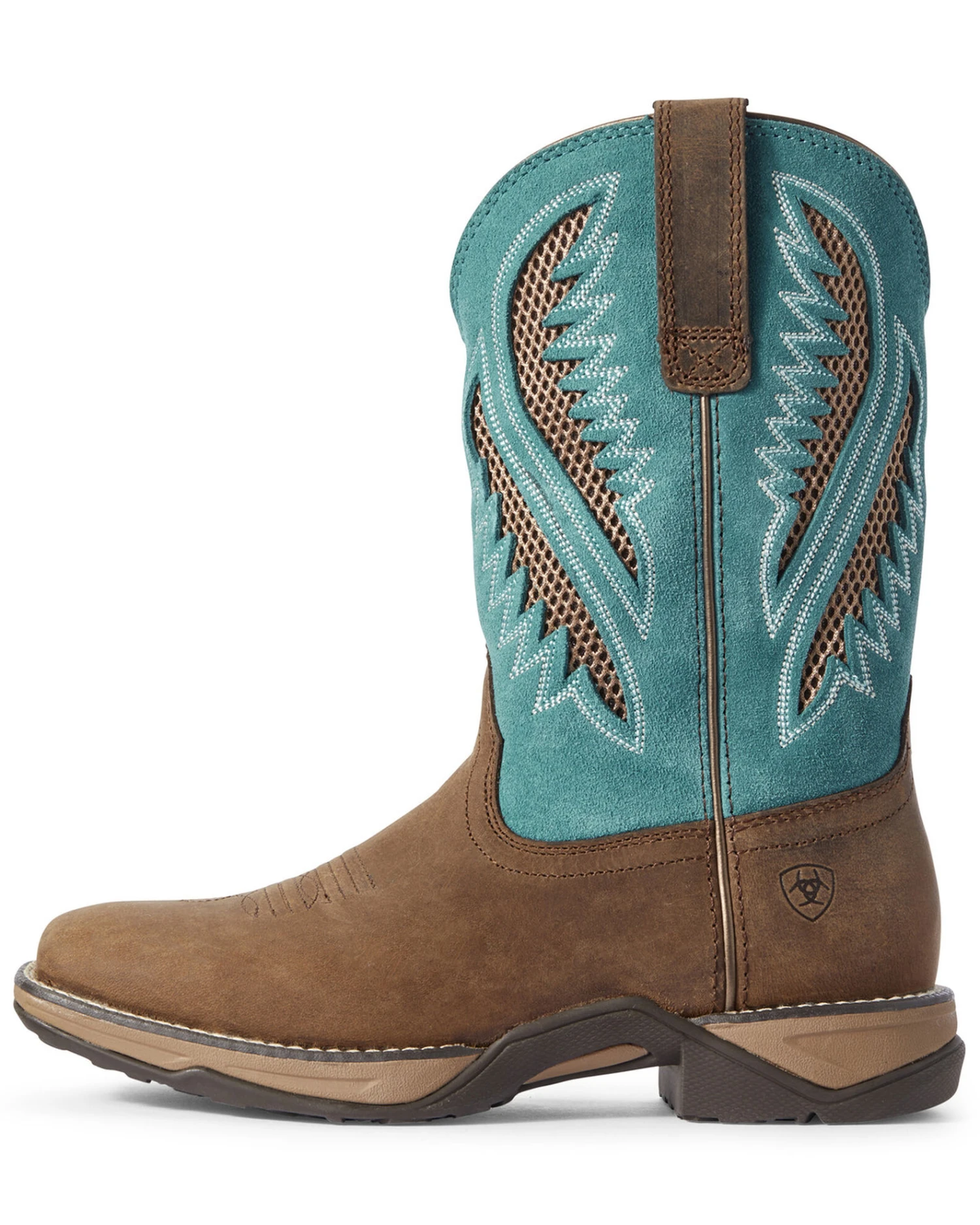 Ariat Women's Anthem VentTEK Western Performance Boots - Broad Square Toe - Image 3