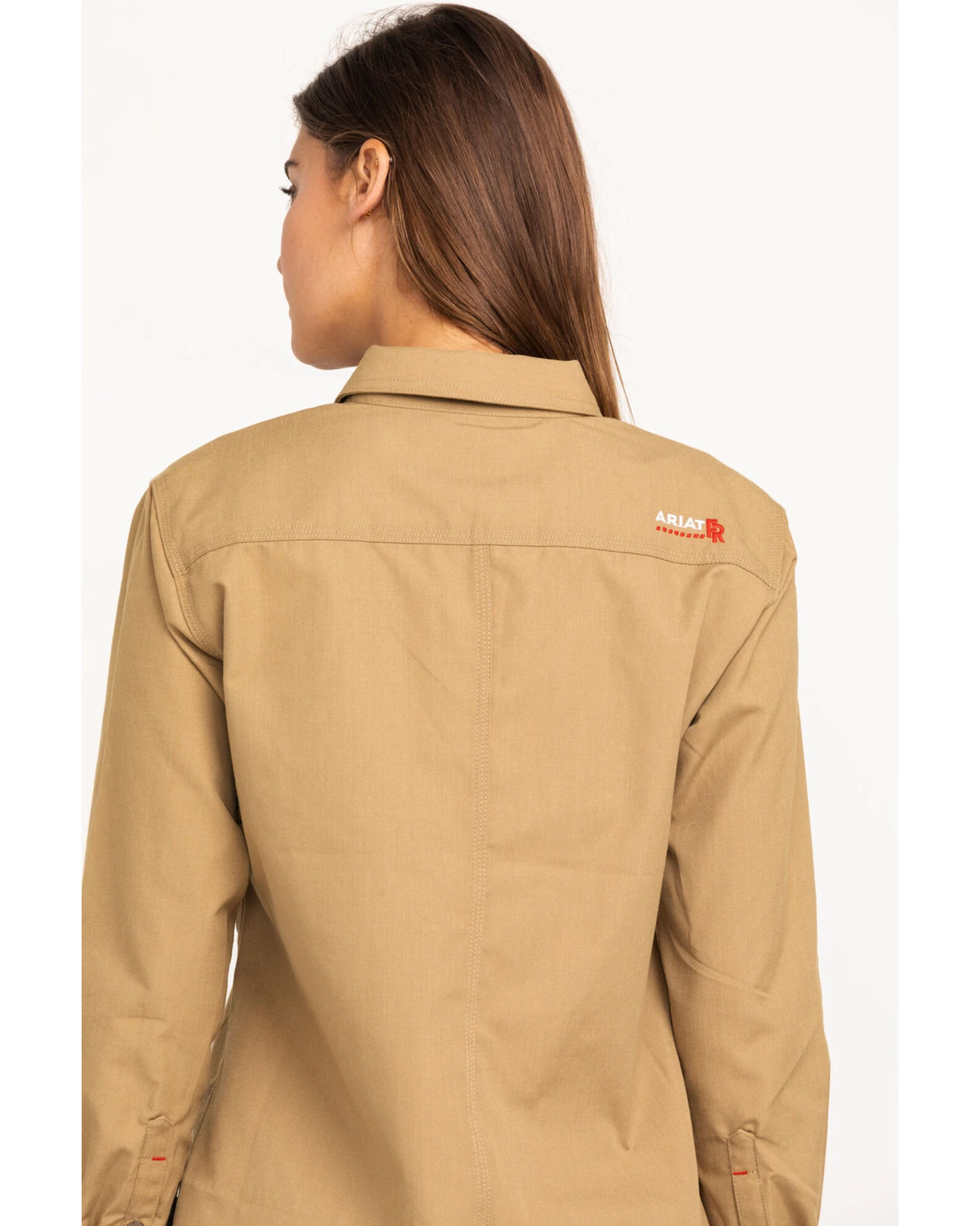 Ariat Women's FR Featherlight Long Sleeve Work Shirt - Image 2