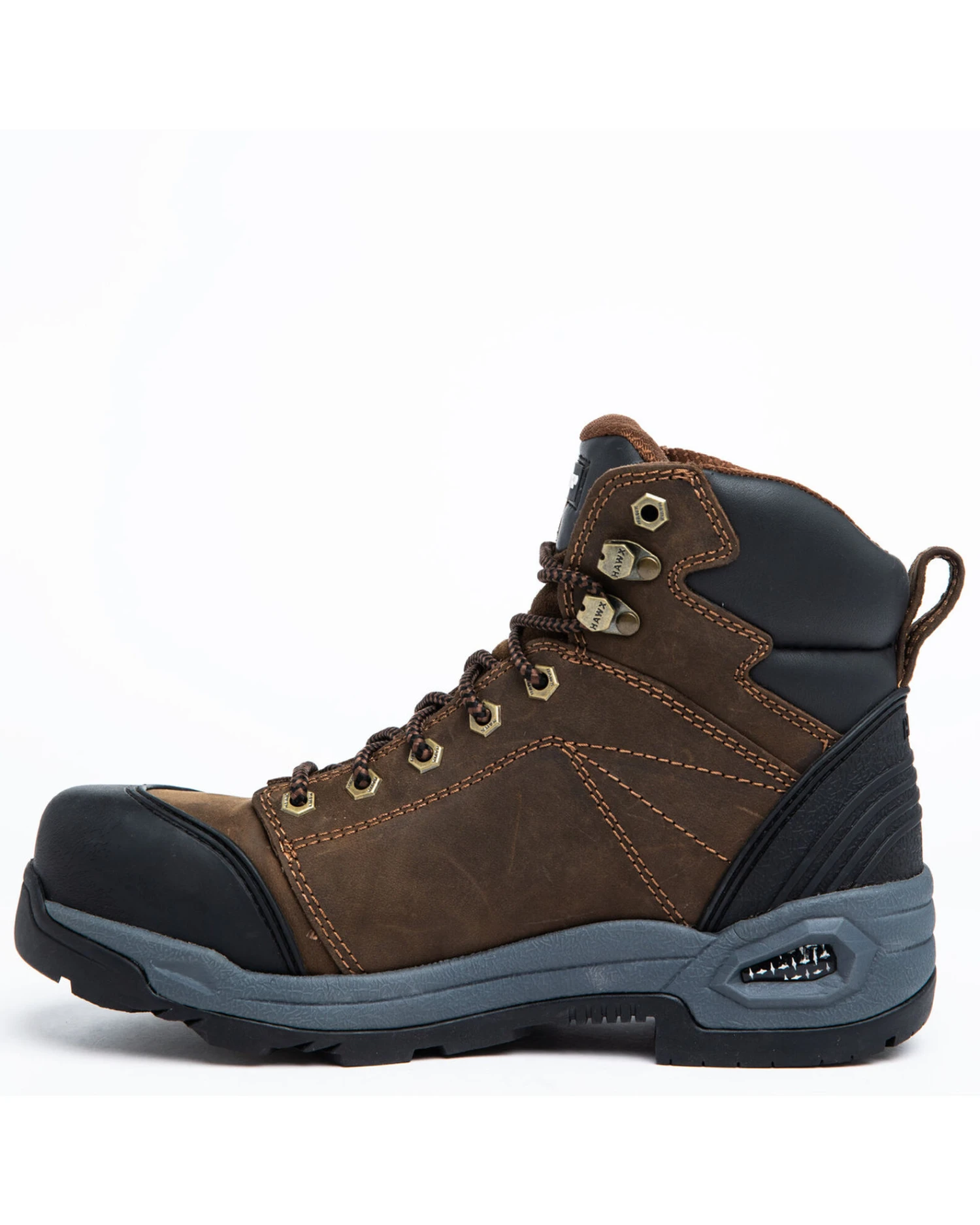 Hawx Men's 6" Crew Chief Work Boots - Composite Toe - Image 5