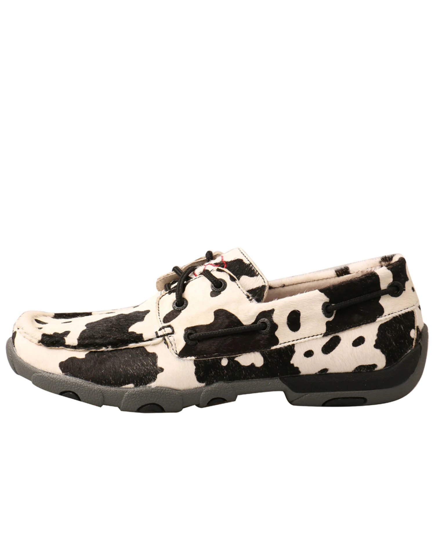 Twisted X Women's Hair On Hide Boat Shoes - Moc Toe - Image 2