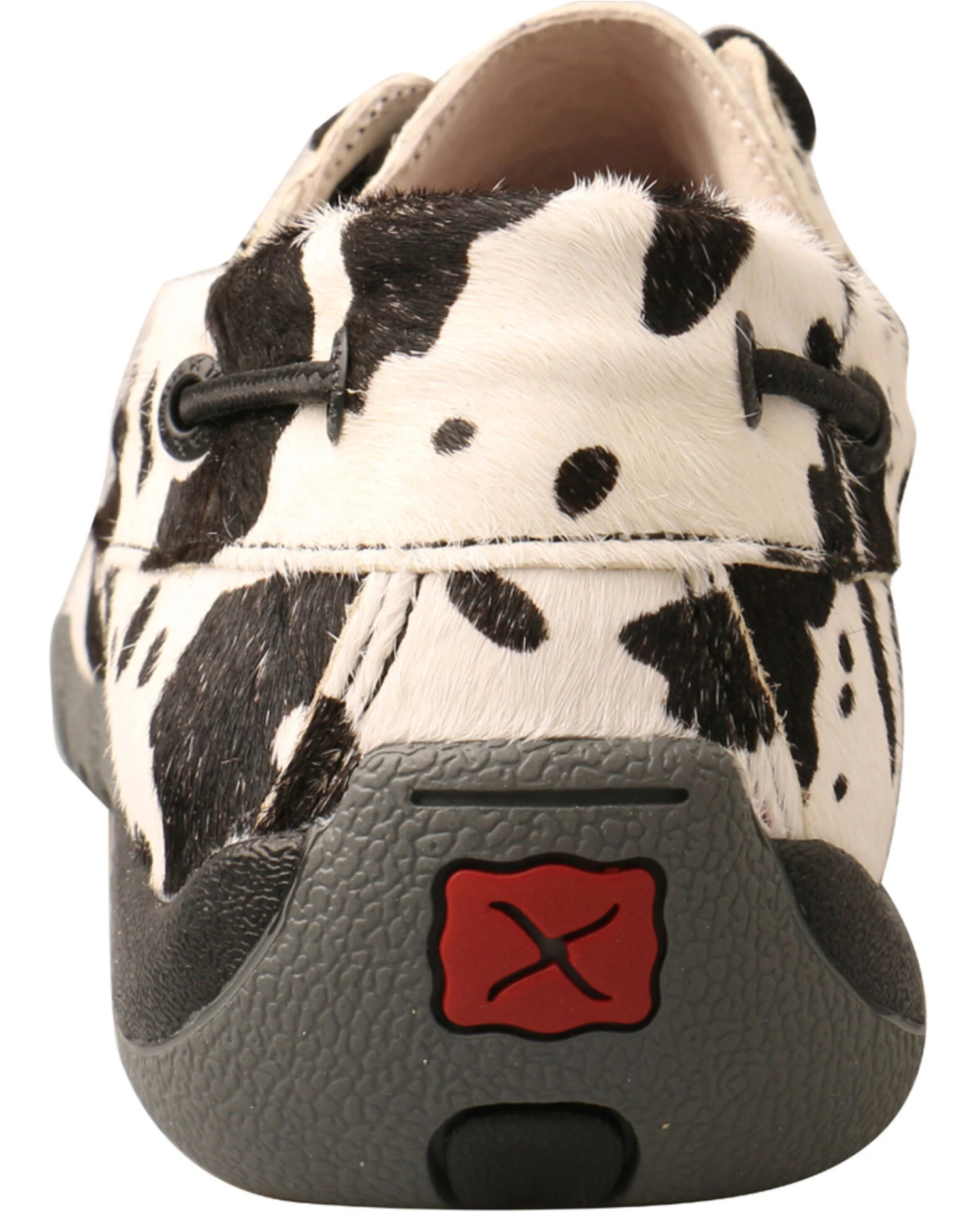 Twisted X Women's Hair On Hide Boat Shoes - Moc Toe