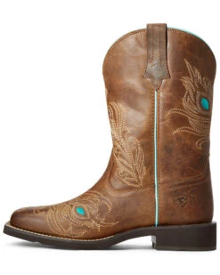 Ariat Women's Bright Eyes II Western Performance Boots - Broad Square Toe