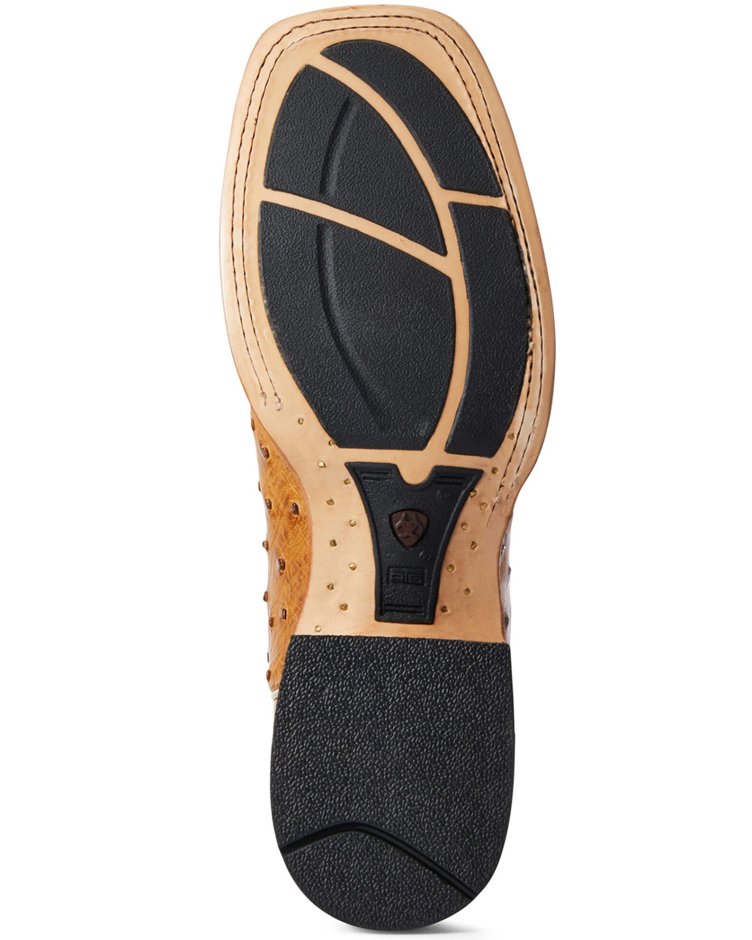 Ariat Men's Gallup Ostrich Western Boots - Broad Square Toe - Image 2