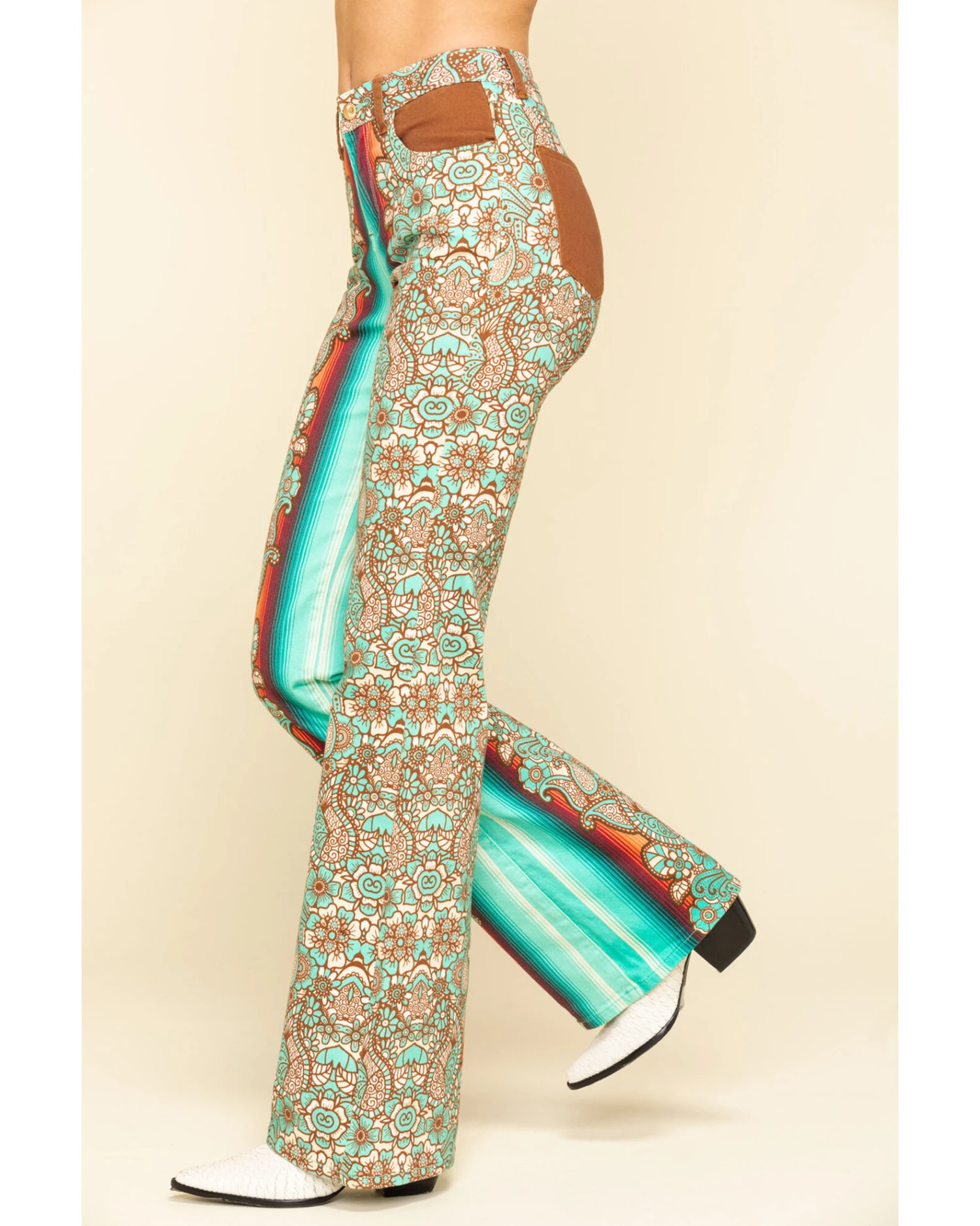 Ranch Dress'n Women's Durango Printed Trousers - Image 4