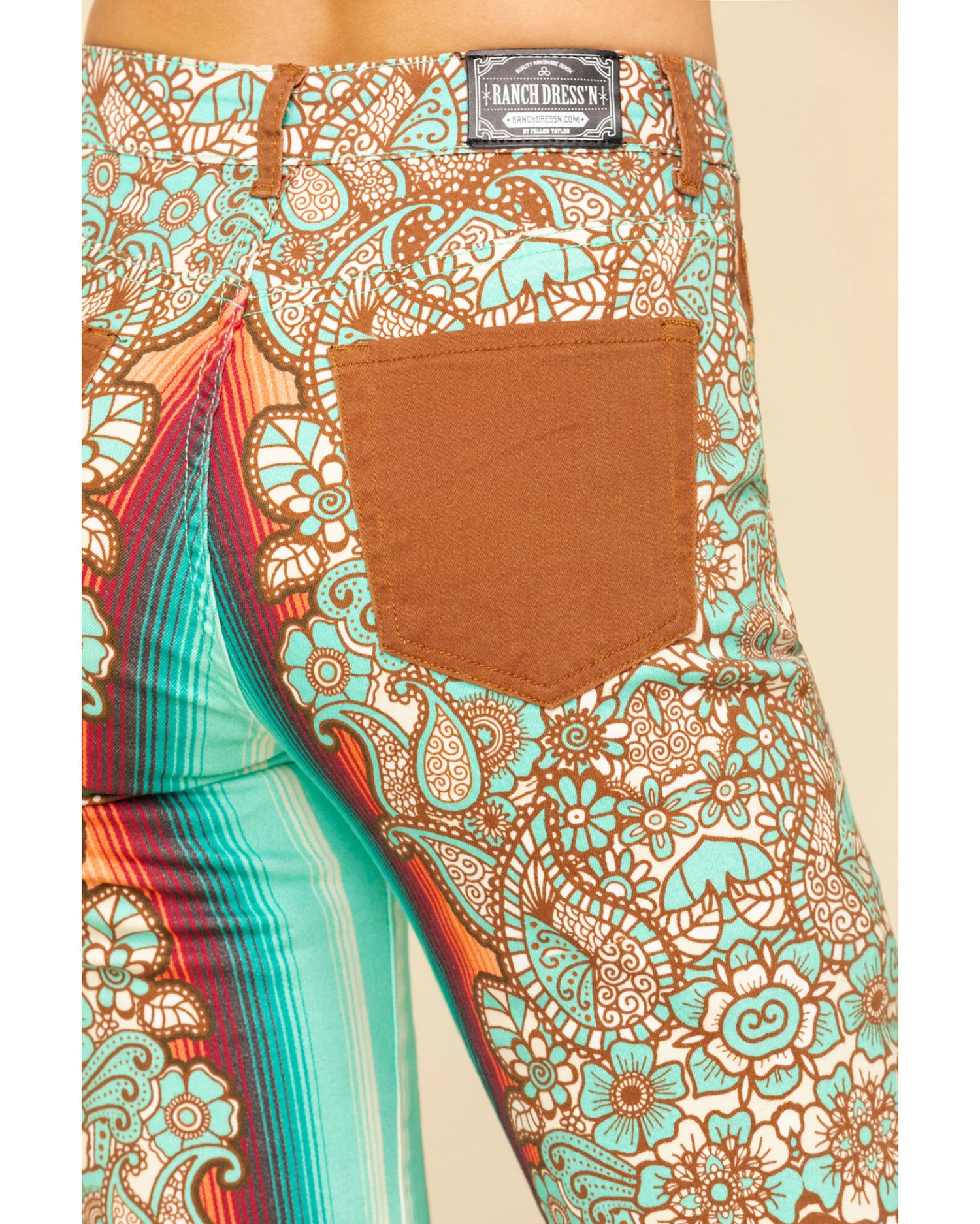 Ranch Dress'n Women's Durango Printed Trousers