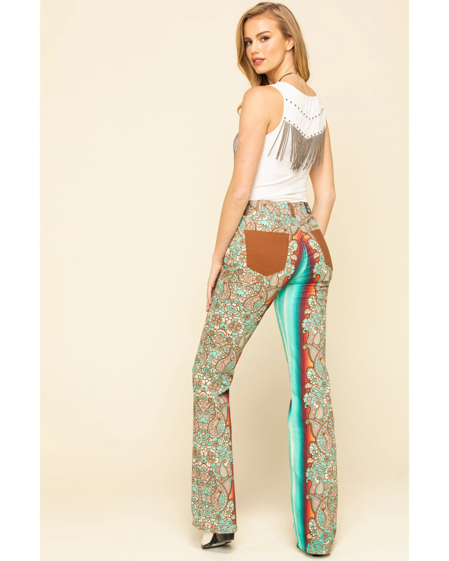 Ranch Dress'n Women's Durango Printed Trousers - Image 2