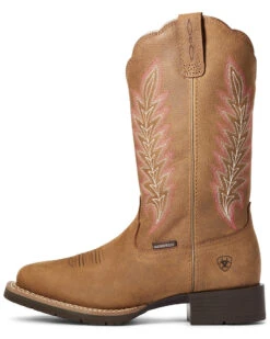 Ariat Women's Hybrid Rancher Waterproof Western Performance Boots - Broad Square Toe