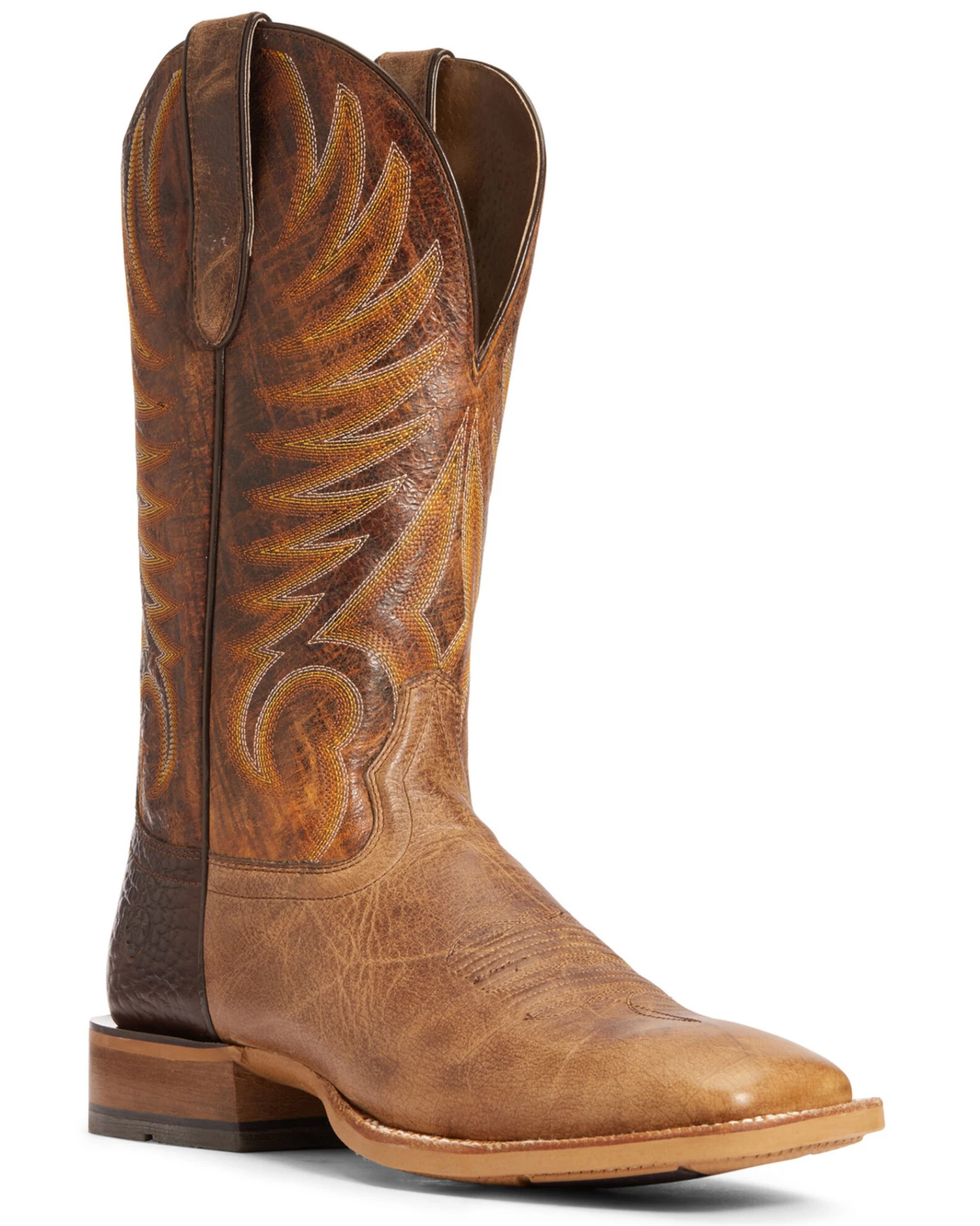 Ariat Men's Toledo Crunch Western Performance Boots - Broad Square Toe - Image 3