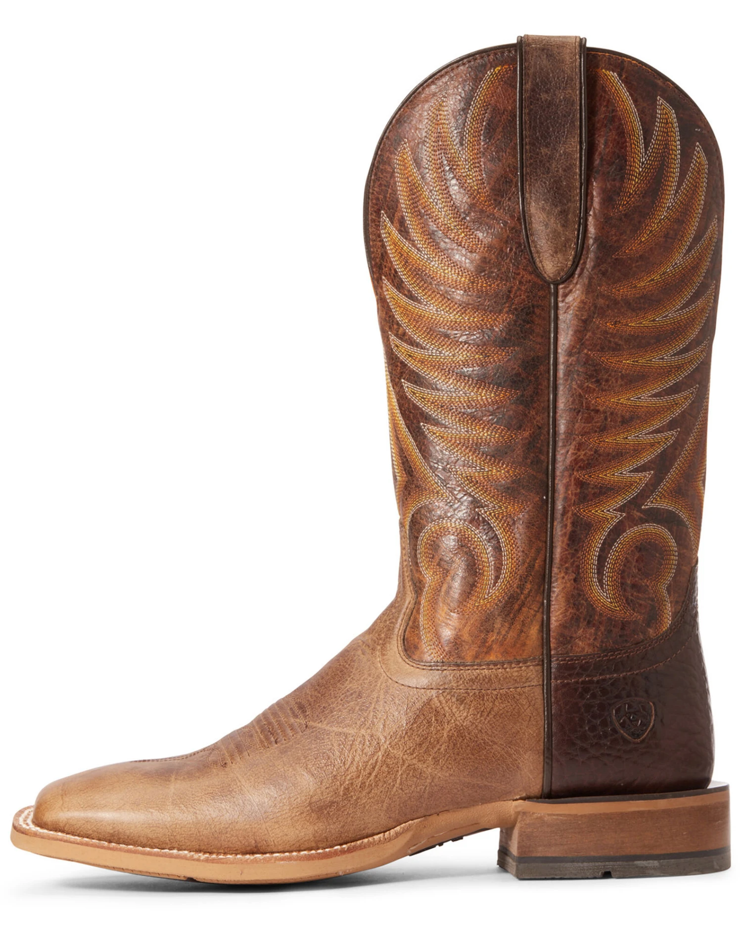 Ariat Men's Toledo Crunch Western Performance Boots - Broad Square Toe - Image 4