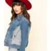 Lee Women's Contrast Denim Seamed Jacket