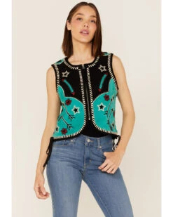 Double D Ranch Women's Roping The Wind Vest