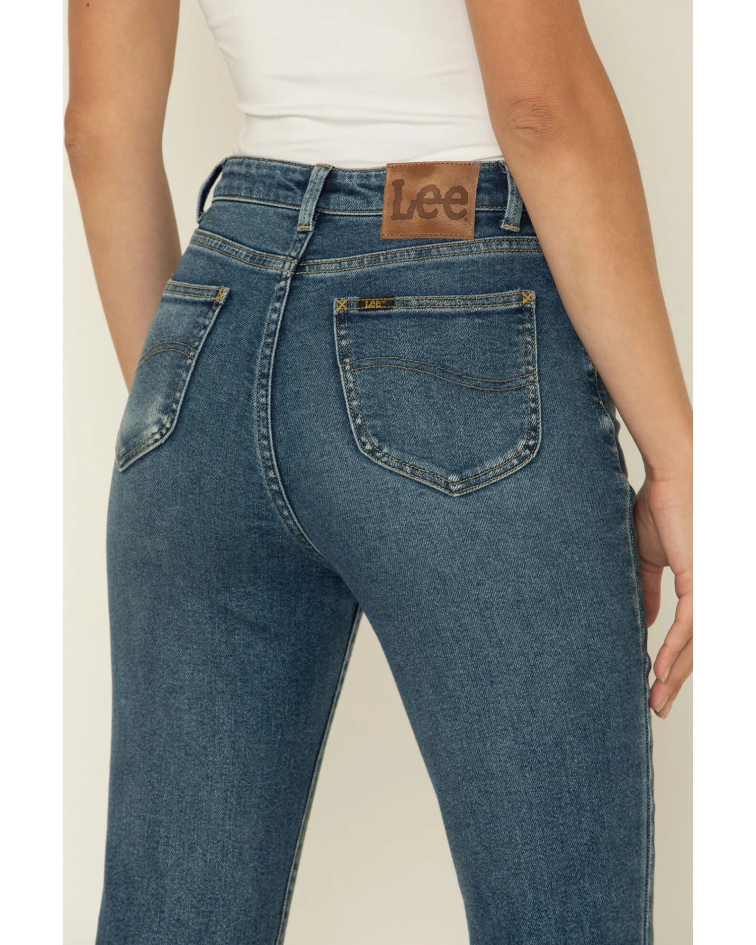 Lee Women's Distance High Rise Flare Jeans - Image 3