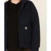 Carhartt Women's Navy Clarksburg Full-Zip Hoodie - Plus