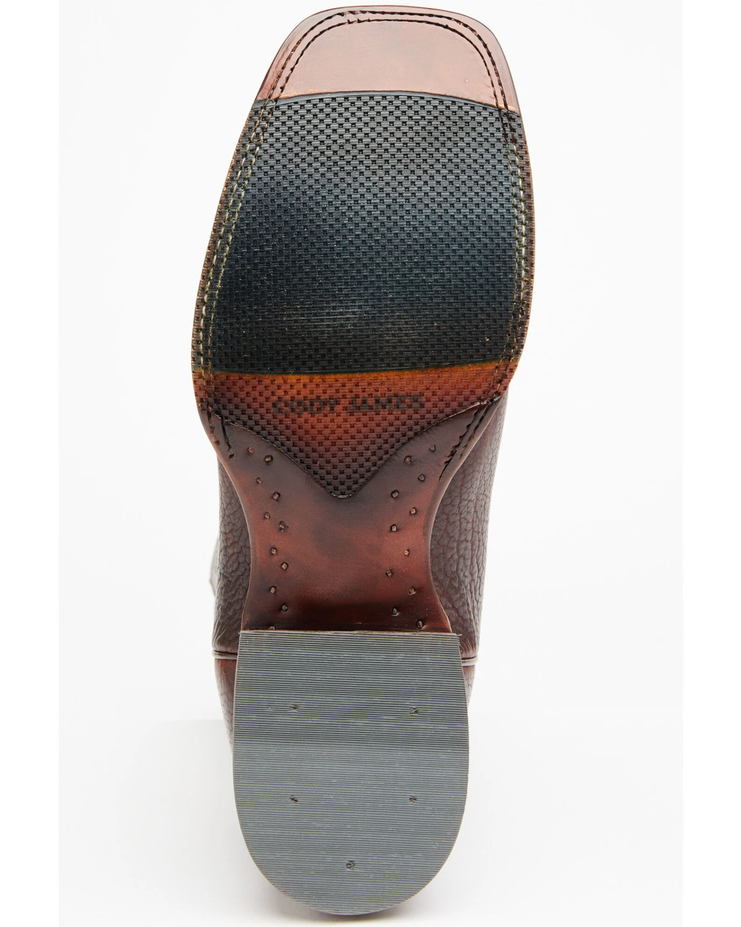 Cody James Men's Cognac Honey Western Performance Boots - Broad Square Toe - Image 5