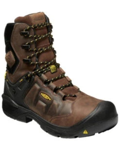 Keen Men's Dover Waterproof Work Boots - Carbon Toe