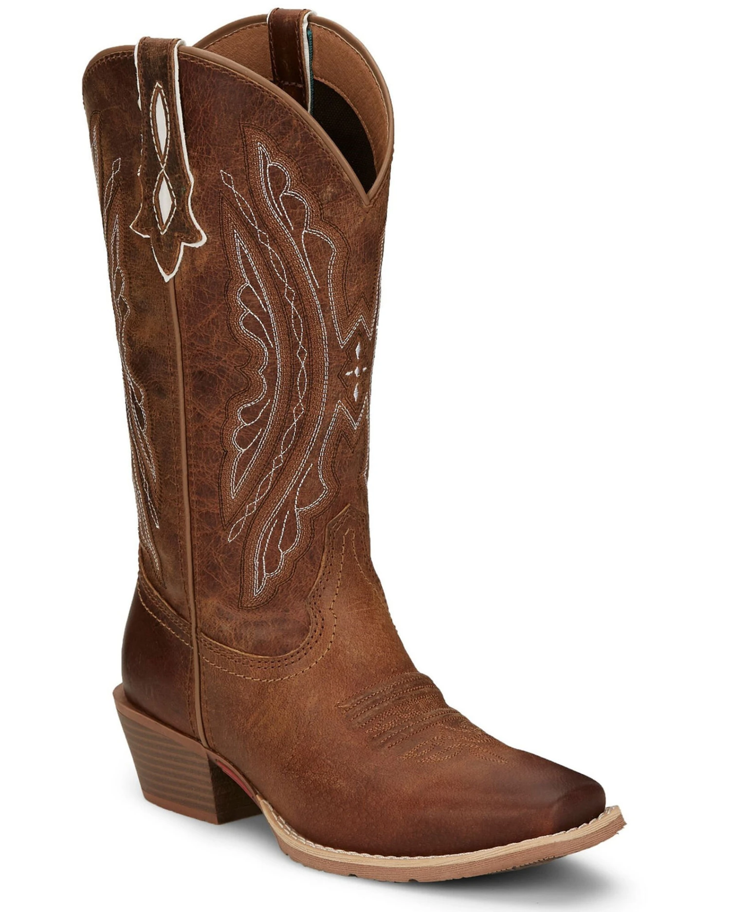 Justin Women's Rein Waxy Western Boots - Square Toe - Image 6