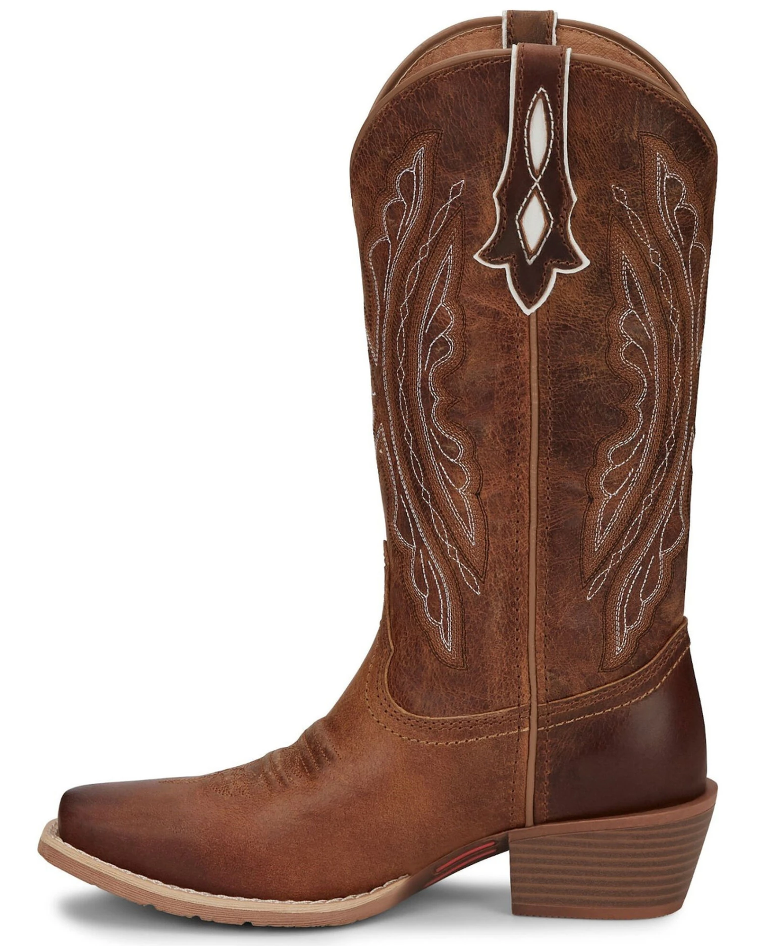 Justin Women's Rein Waxy Western Boots - Square Toe - Image 4