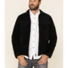 Moonshine Spirit Men's Black Cromwell Suede Roadie Jacket