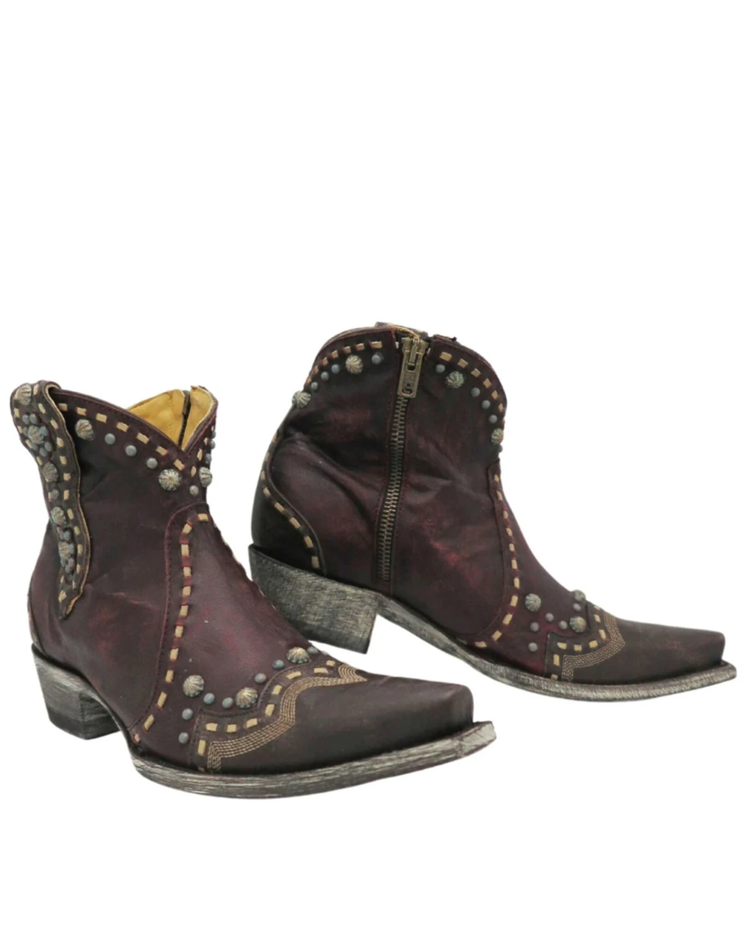 Old Gringo Women's Cherrie Studded Fashion Booties - Snip Toe - Image 2