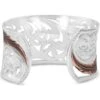 Montana Silversmiths Women's Heavenly Whispers Feather Cuff Bracelet