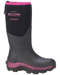 Dryshod Women's Pink Arctic Storm Winter Work Boots