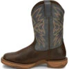 Tony Lama Men's Bartlett Coffee Western Work Boots - Soft Toe