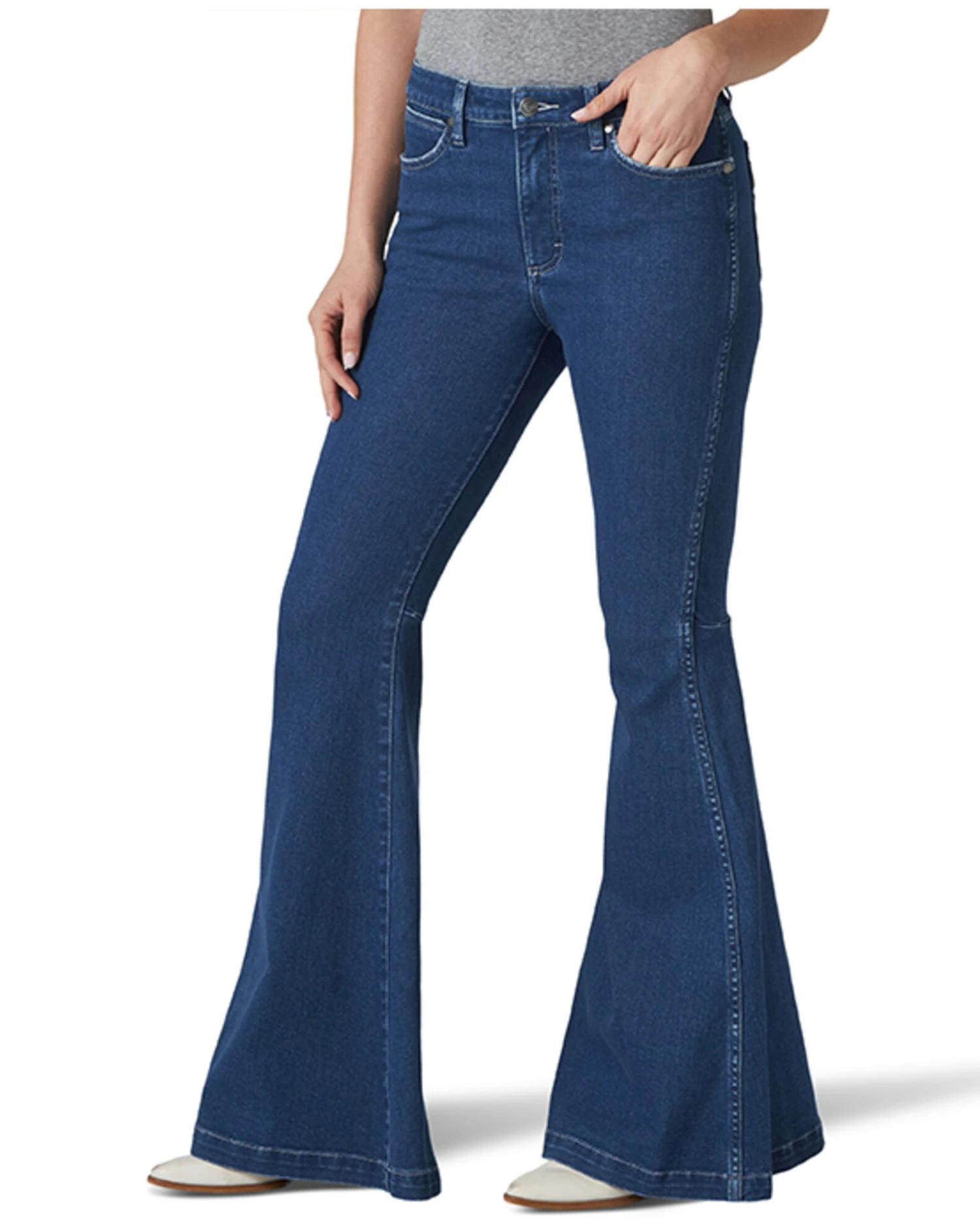 Wrangler Retro Women's Flame Flare Leg Jeans - Image 3
