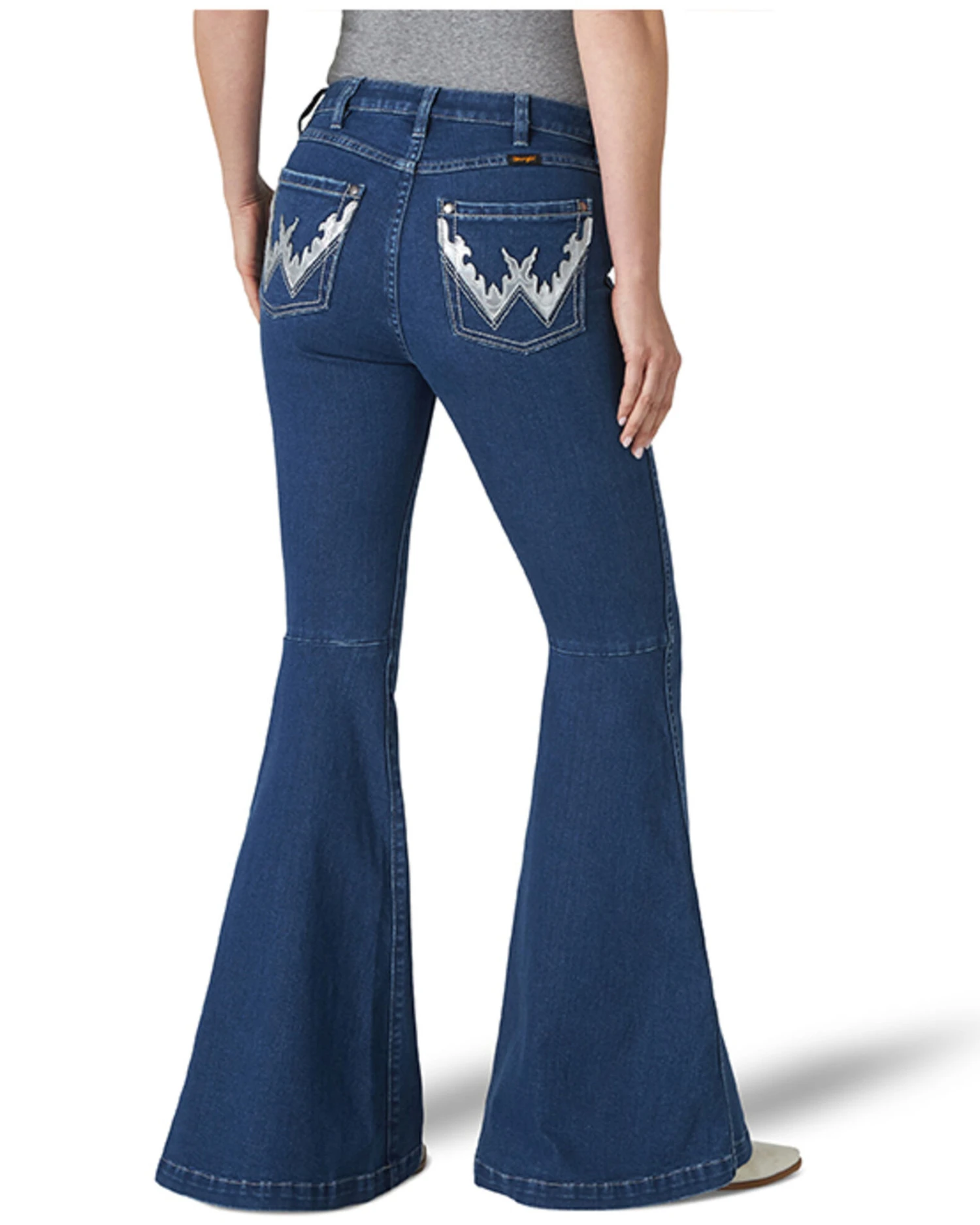 Wrangler Retro Women's Flame Flare Leg Jeans - Image 2