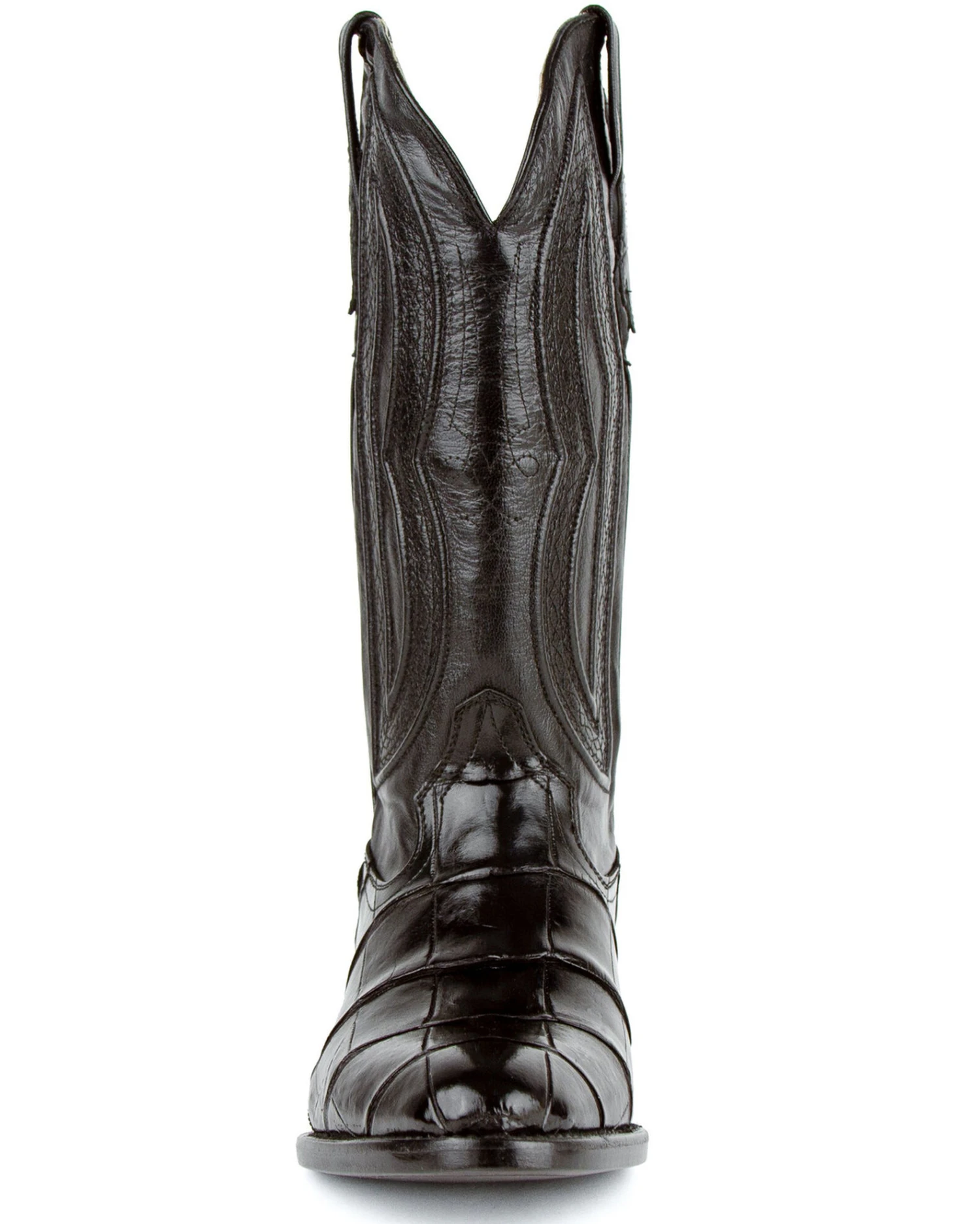 Ferrini Men's Stallion Alligator Belly Western Boots - Medium Toe - Image 2