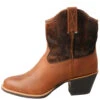 Twisted X Women's Hair-On Western Booties - Round Toe