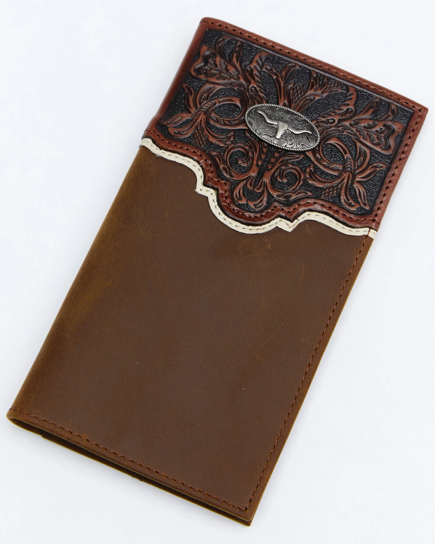 Cody James Men's Tooled Rodeo Wallet - Image 2