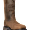 Ariat Men's Workhog Patriot Waterproof Western Work Boots - Carbon Toe