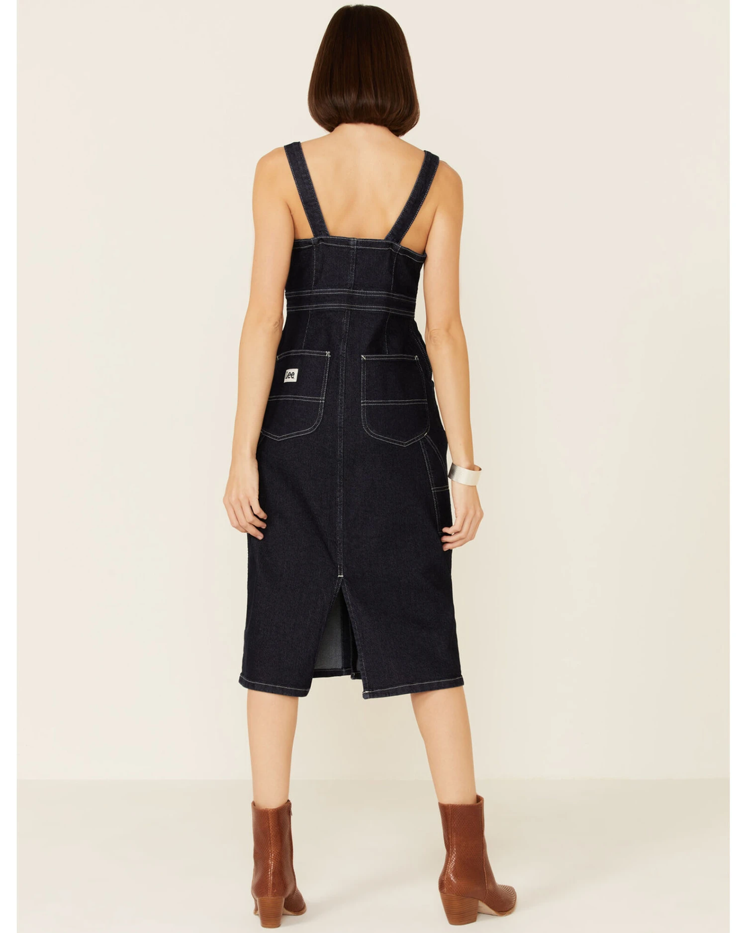 Lee Women's Vintage Modern Dungaree Dress - Image 3
