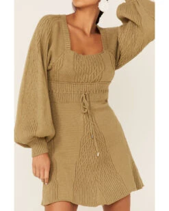 Free People Women's Emmaline Mini Sweater Dress