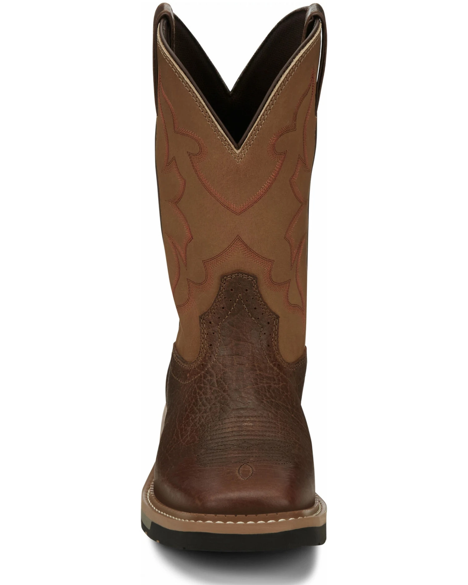 Justin Men's Carbide Western Work Boots - Soft Toe - Image 2