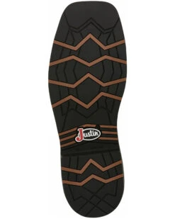 Justin Men's Carbide Waterproof Western Work Boots - Composite Toe