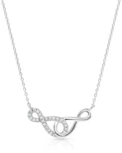 Montana Silversmiths Women's Infinity Times Infinity Necklace