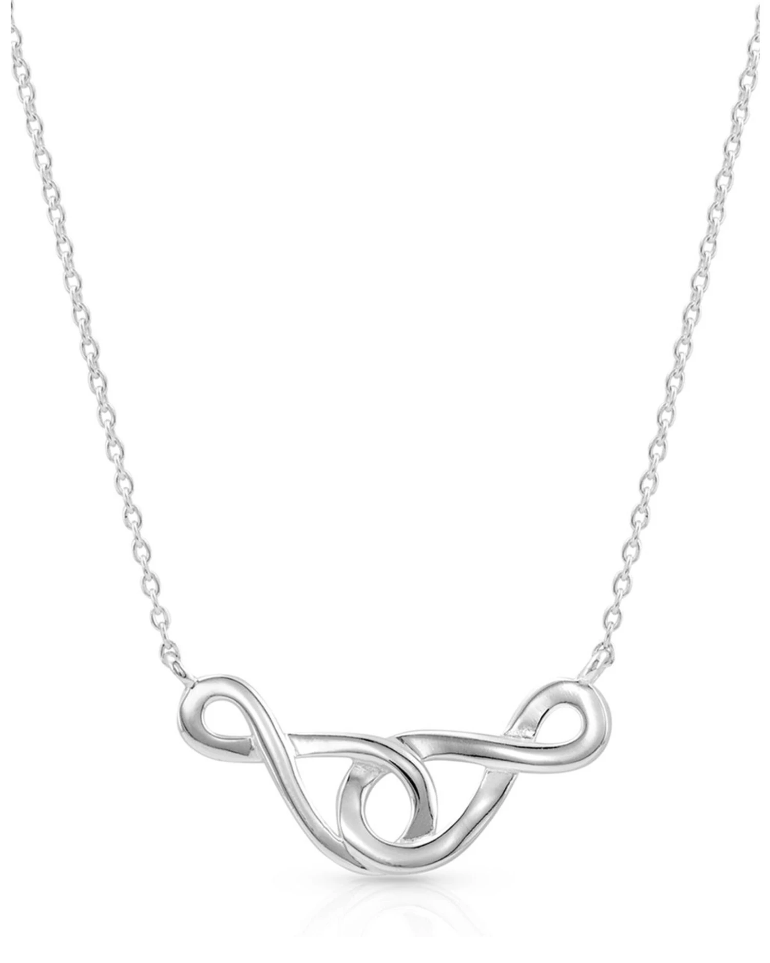 Montana Silversmiths Women's Infinity Times Infinity Necklace - Image 2