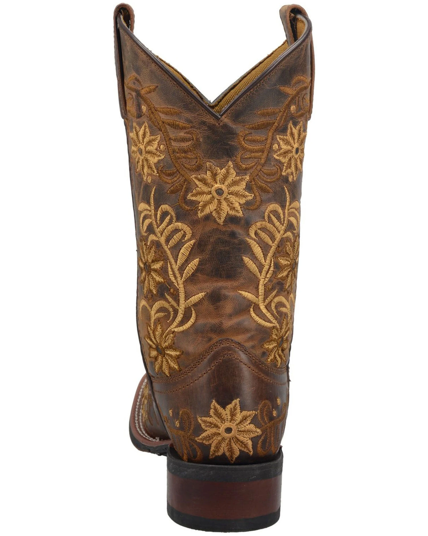 Laredo Women's Secret Garden Western Performance Boots - Broad Square Toe - Image 7