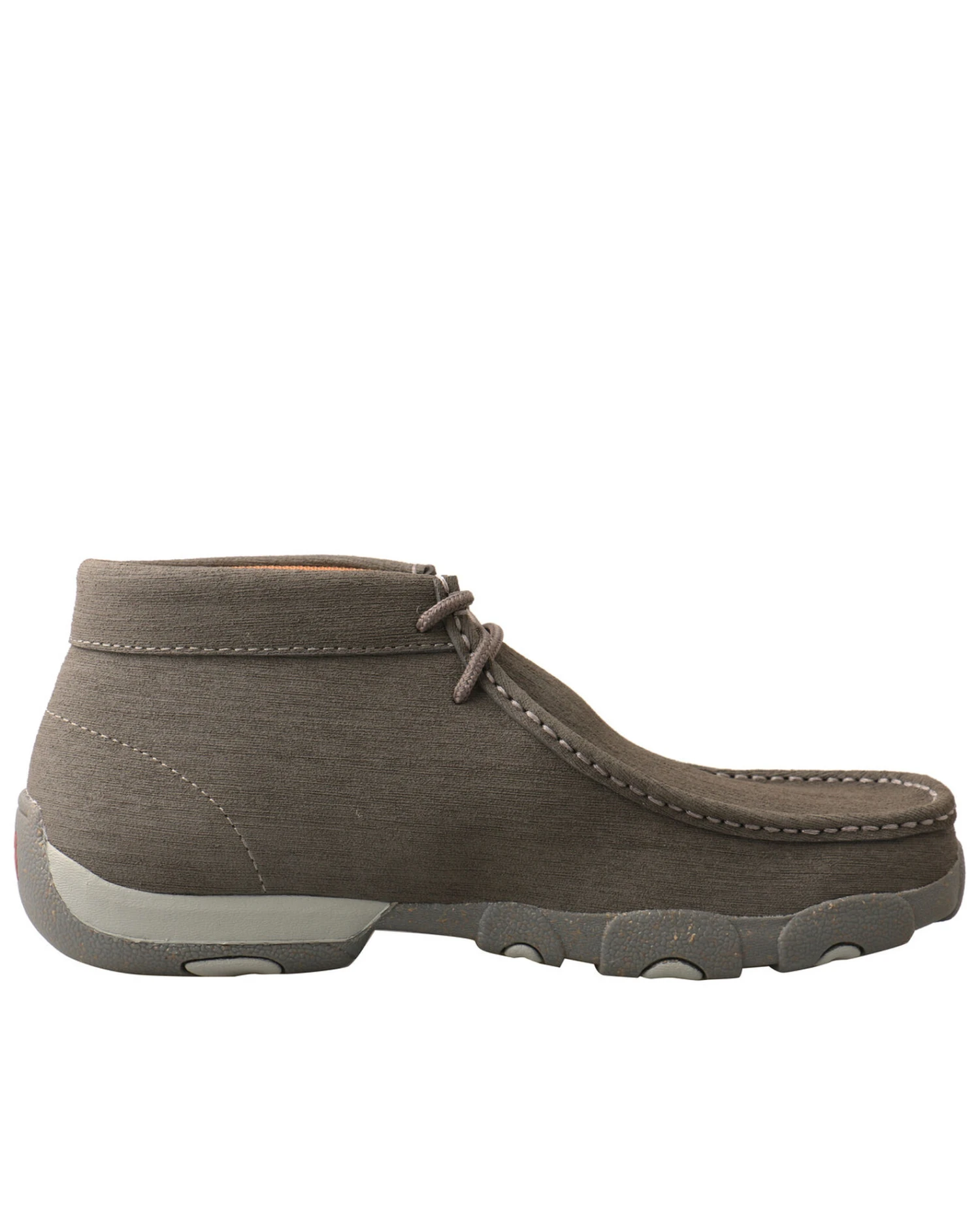 Twisted X Men's Gray Chukka Driving Shoes - Moc Toe - Image 4