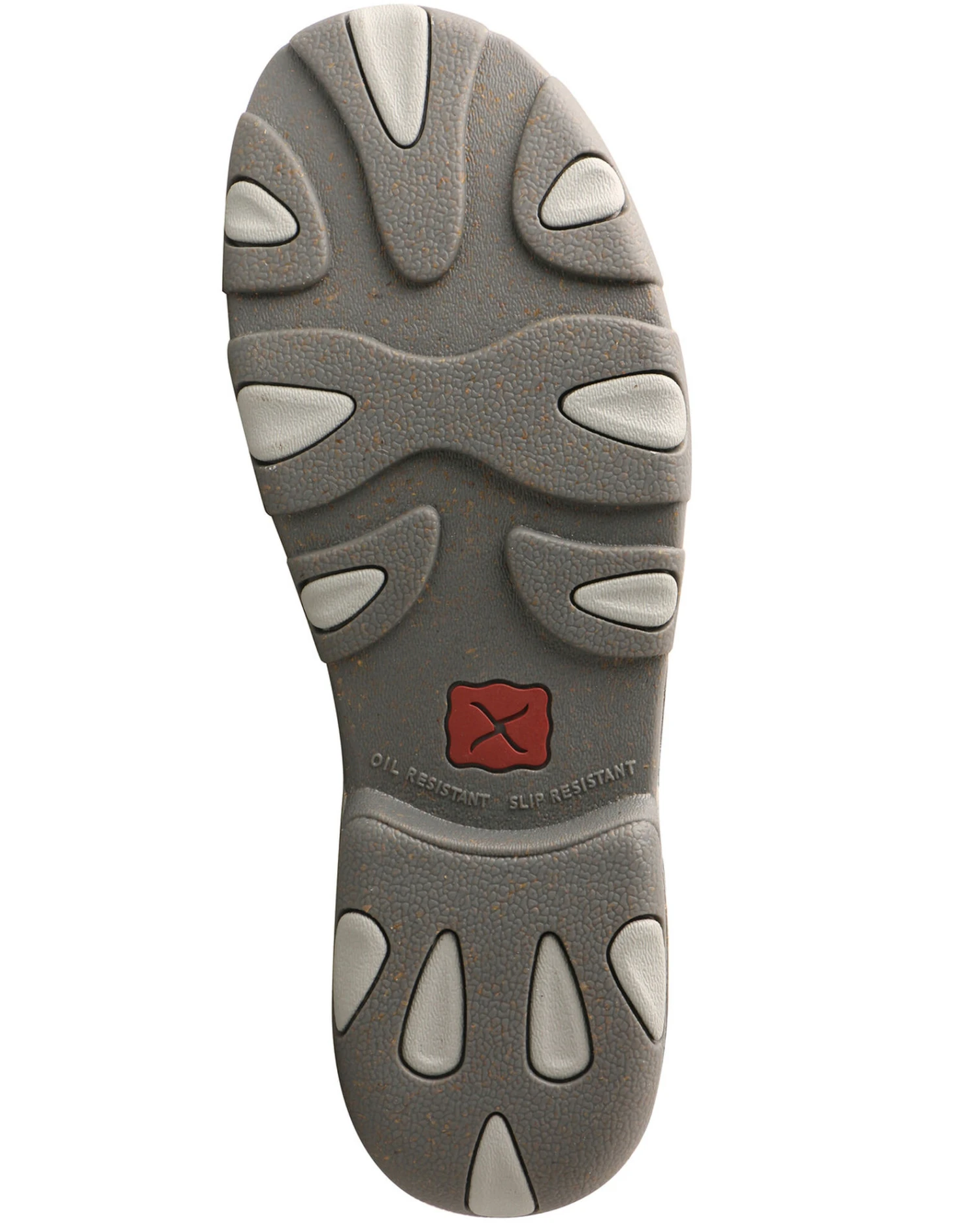 Twisted X Men's Gray Chukka Driving Shoes - Moc Toe - Image 6