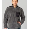 Kimes Ranch Men's Whiskey Fleece 1/4 Zip Pullover