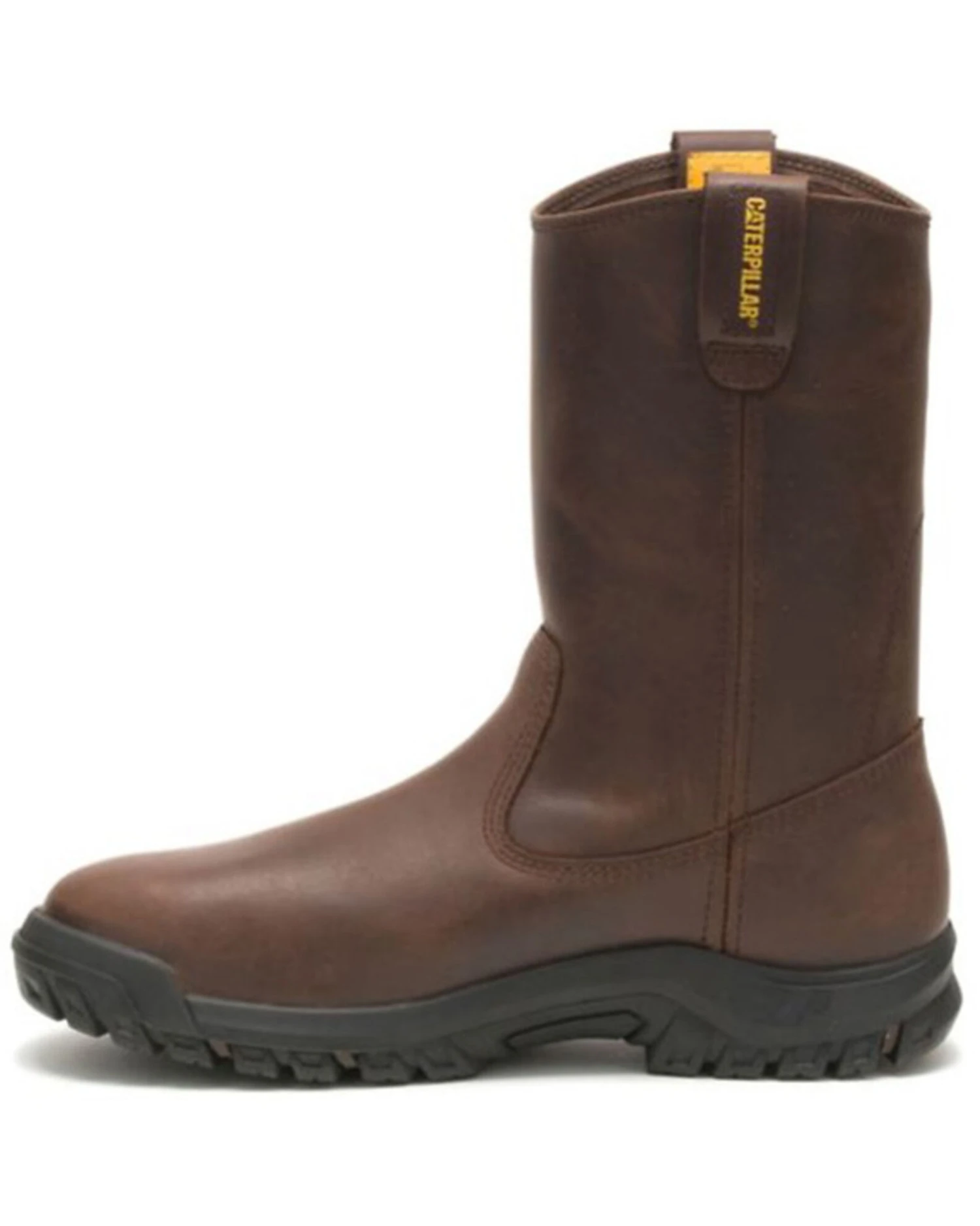 Caterpillar Men's Drawbar Western Work Boots - Steel Toe - Image 2
