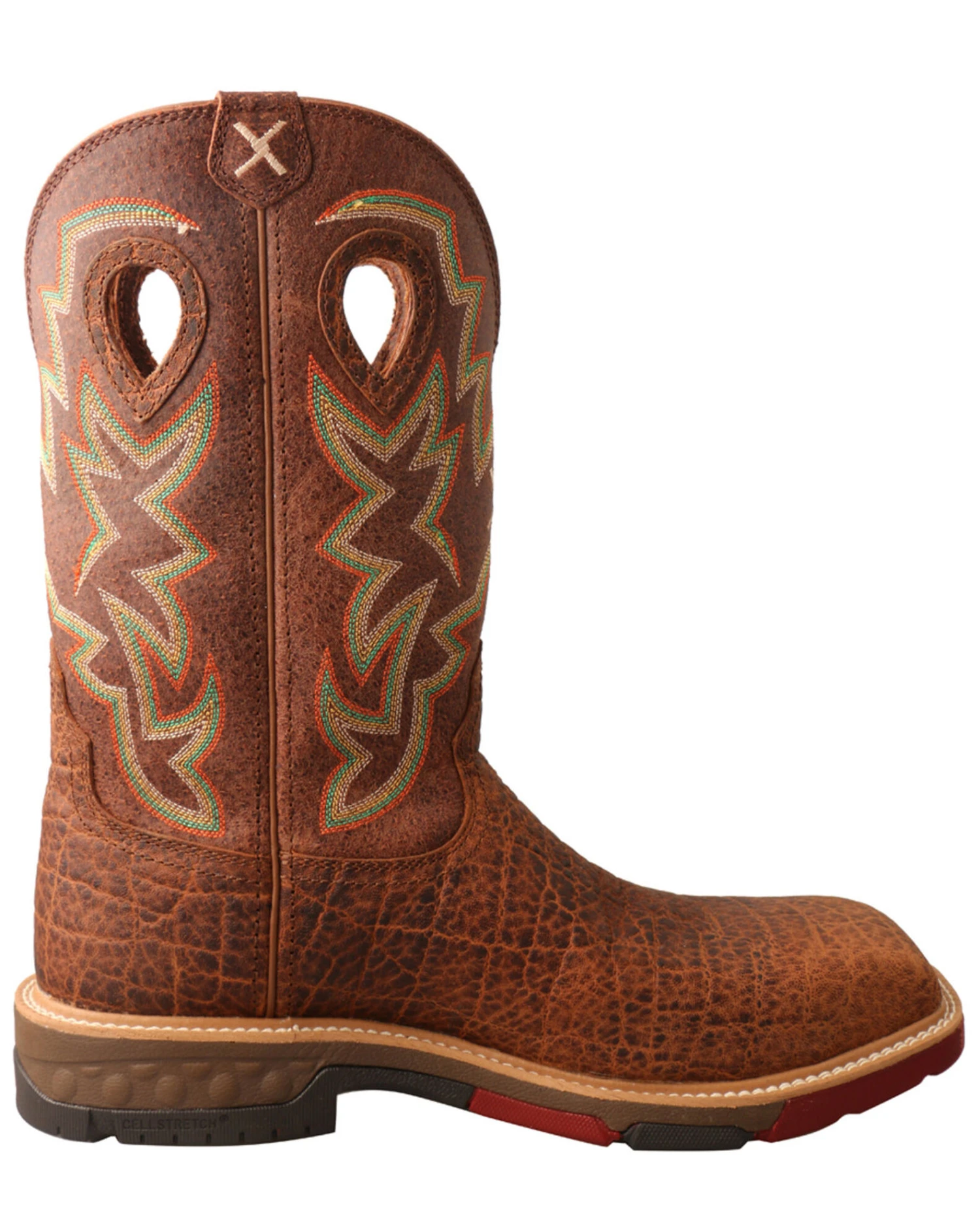 Twisted X Men's Tan Western Work Boots - Soft Toe