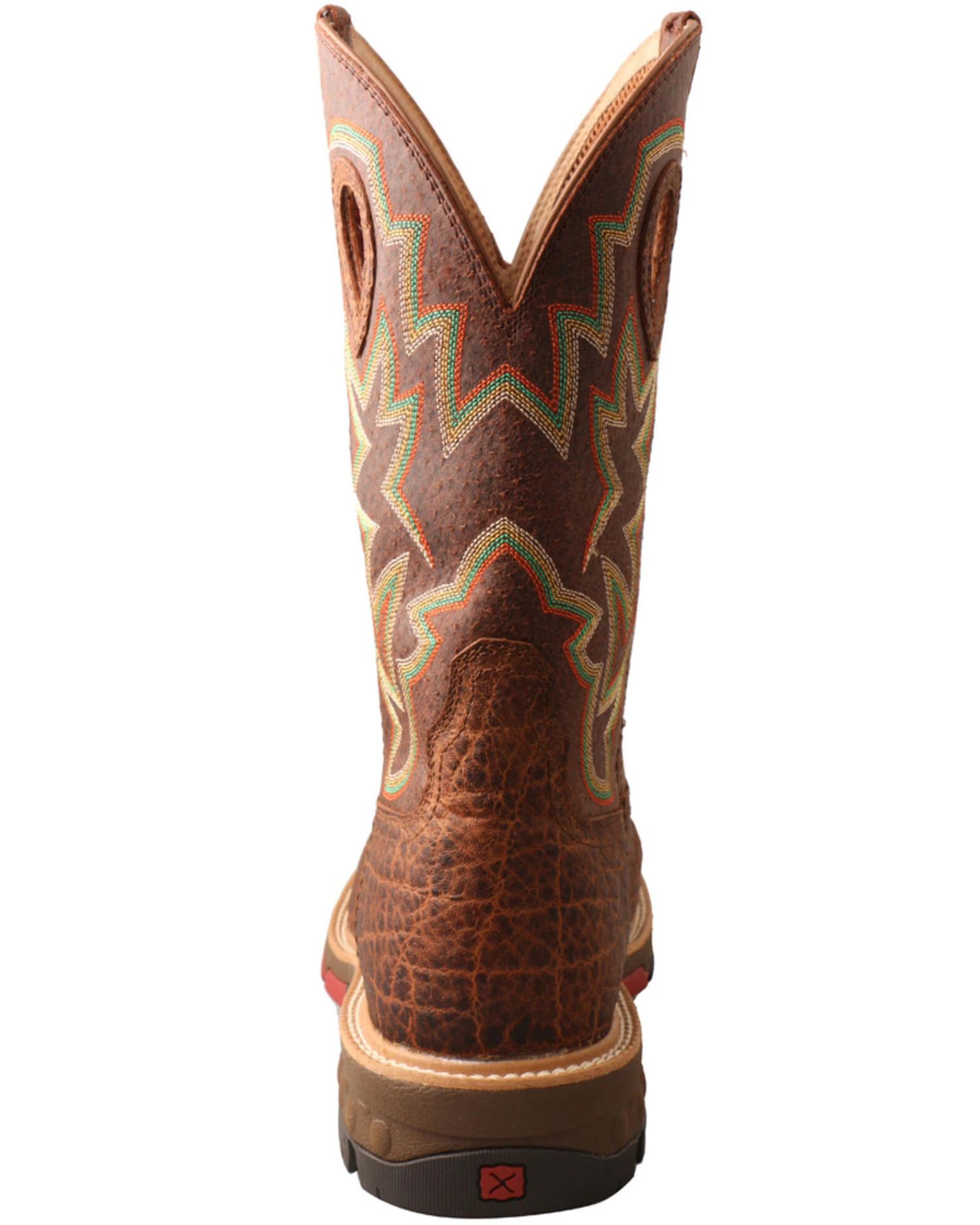 Twisted X Men's Tan Western Work Boots - Soft Toe - Image 5