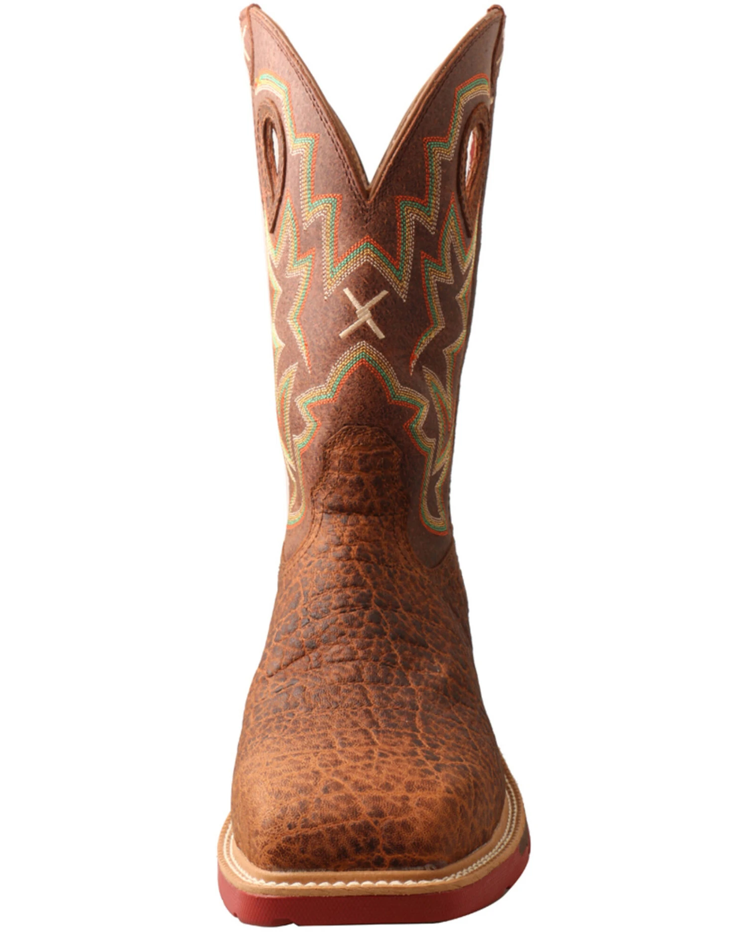 Twisted X Men's Tan Western Work Boots - Soft Toe - Image 3