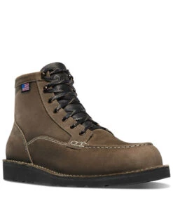 Danner Men's Bull Run Lace-Up Work Boots - Soft Toe