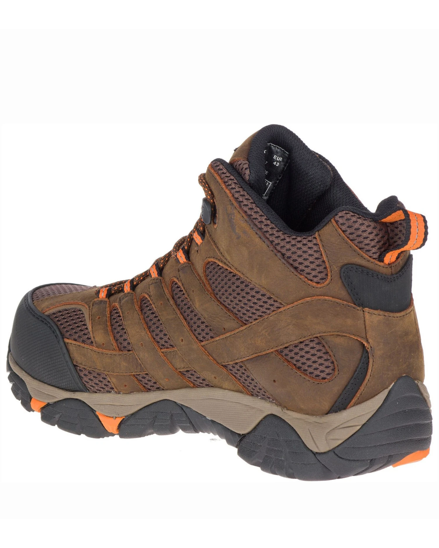 Merrell Men's MOAB Vertex Waterproof Work Boots - Composite Toe - Image 5
