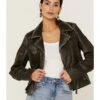 Mauritius Women's Christy Scatter Star Leather Jacket