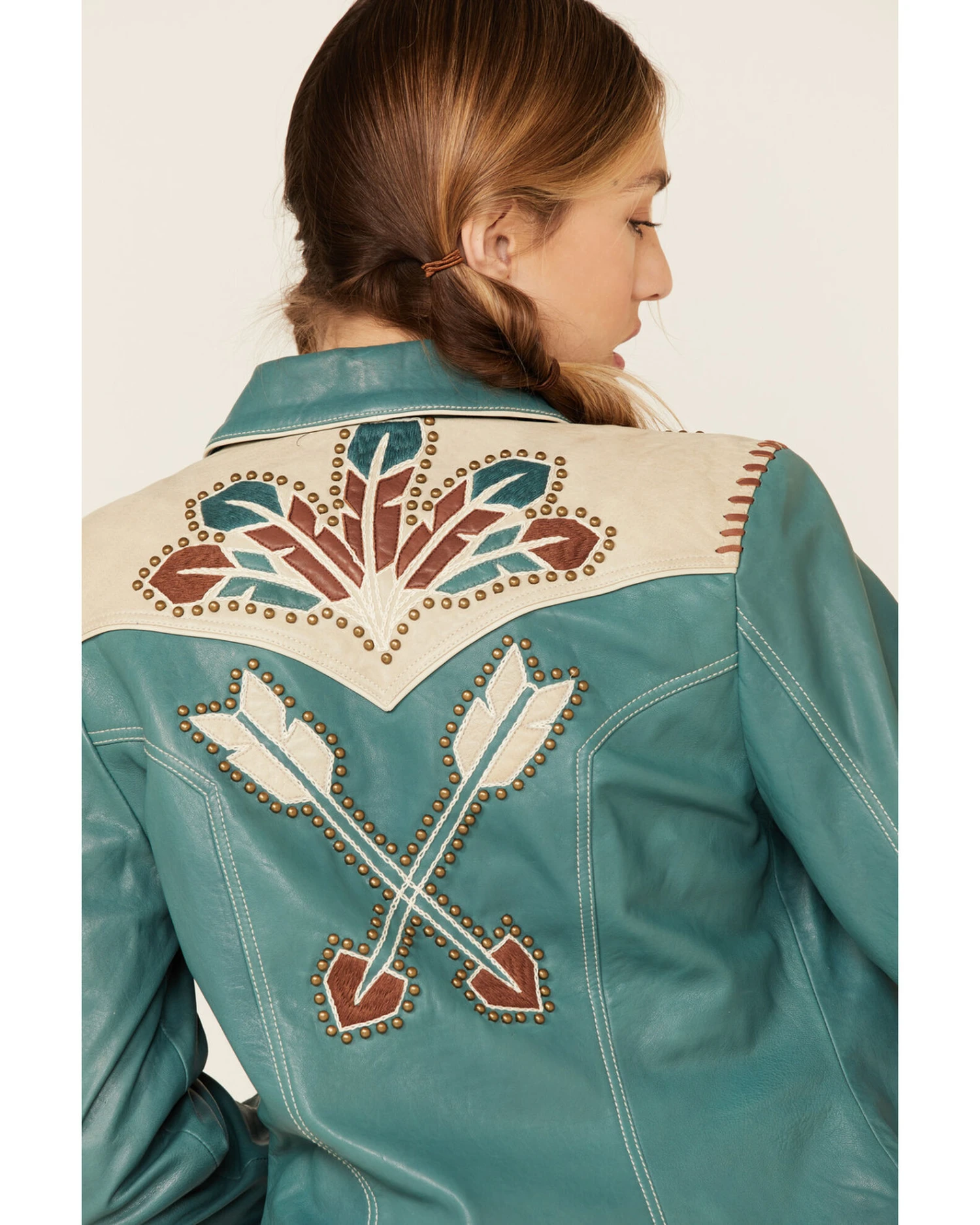 Double D Ranch Women's Let's Smoke The Peace Jacket - Image 4
